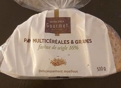 Pain multicrereales et graines