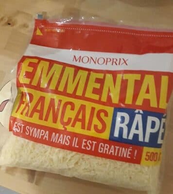 Emmental français rapé