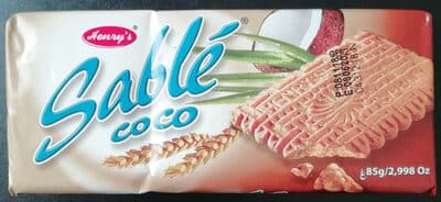 Henry's Sable Coco Biscuit 85G