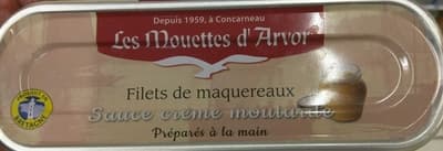 Filets de maquereaux Sauce Crème Moutarde