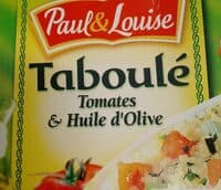 Taboulé Tomates Et Huile D'olive,