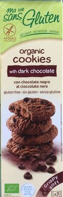 Cookies bio au chocolat noir