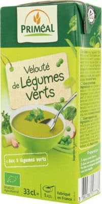 Velouté de légumes verts