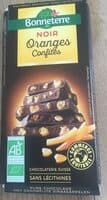 Chocolat Noir Oranges Confites