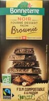 Chocolat noir fourré dessert façon Brownie
