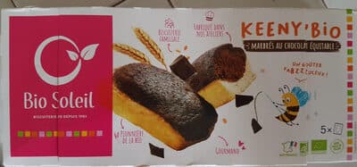 Keeny Bio - Marbrés au chocolat équitable