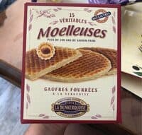 Gaufres fourrées à la vergeoise
