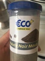 Poivre noir moulu