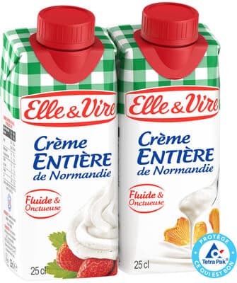 La Crème Entière De Normandie 30%MG