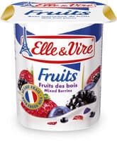 Elle & vire desserts lactes fruits fruits des bois
