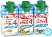 La Crème Semi-Epaisse Si Légère 4%MG