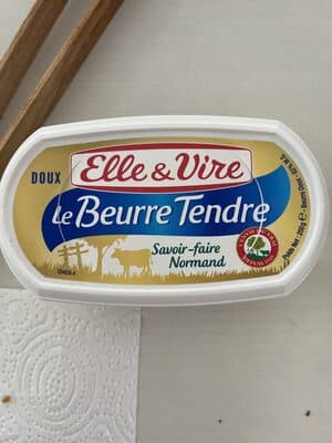 le beurre tendre