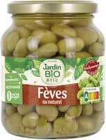 Feves au naturel