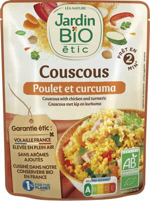 Couscous poulet et curcuma