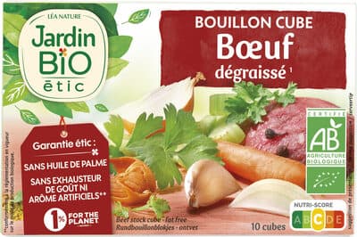 Bouillon cube bœuf dégraissé