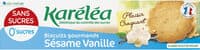 Biscuits gourmands Sésame Vanille