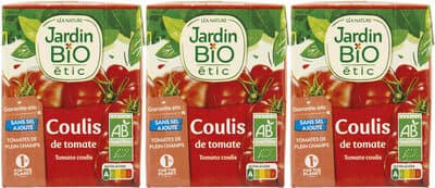 Coulis de tomate bio