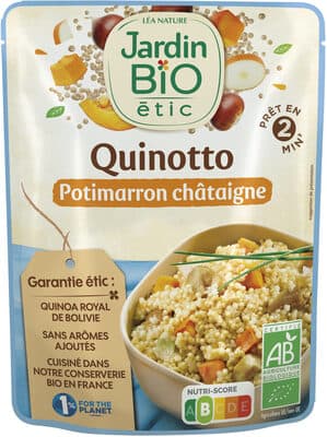 Quinotto potimarron châtaigne Parmessan