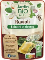 Ravioli épinard ricotta