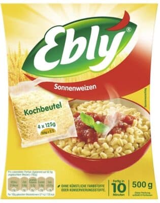 2 Beutel Ebly Zartweizen