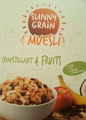 Muesli croustillant 4 fruirs