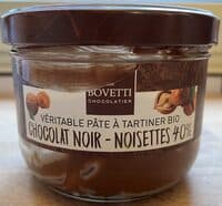 Pâte à tartiner bio - 40% noisettes - Chocolat Noir