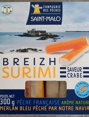 Breizh surimi saveur crabe