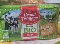 beurre bio doux