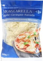 Queso rallado mozzarella