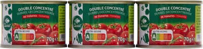 Double concentré de tomates