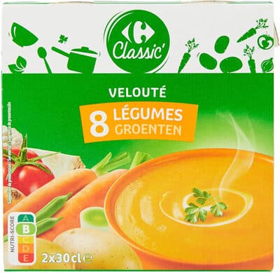 Velouté aux 8 légumes
