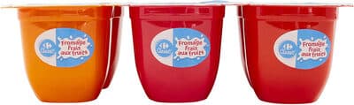Fromage frais aux fruits