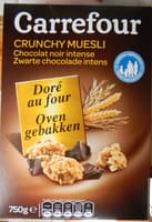 Crunchy dark chocolate