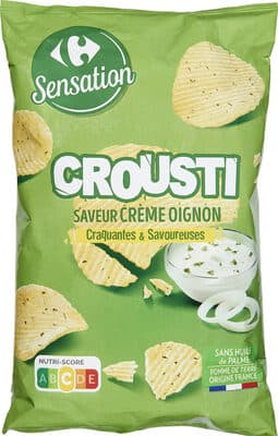 Crousti saveur crème oignon