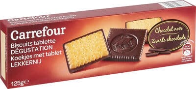 Biscuits Dégustation Chocolat noir