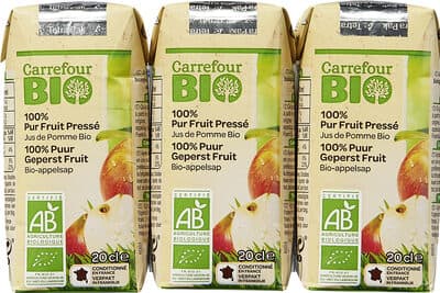 100% pur fruit pressé - jus de pomme bio