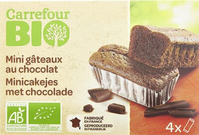 Mini gâteaux au chocolat