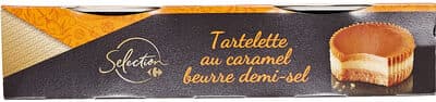 Tartelette au caramel beurre demi-sel