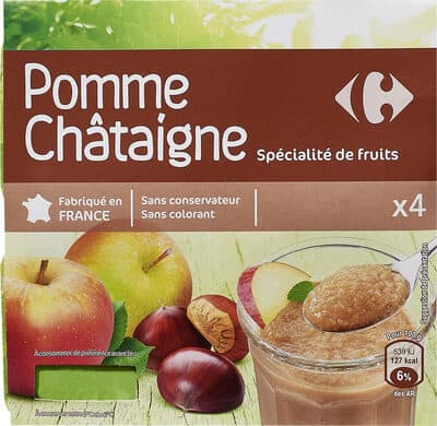 Pomme Châtaigne Spécialité de fruits