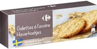 Galettes suédoises aux flocons d'avoine