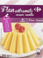 Préparation flan