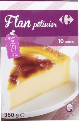 Flan pâtissier aux oeufs
