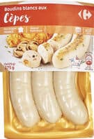 Boudins blancs aux Cèpes