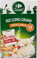 Riz long grain