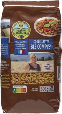 Coquillettes Blé complet
