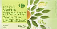 Thé vert saveur citron vert