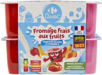 Fromage frais aux fruits