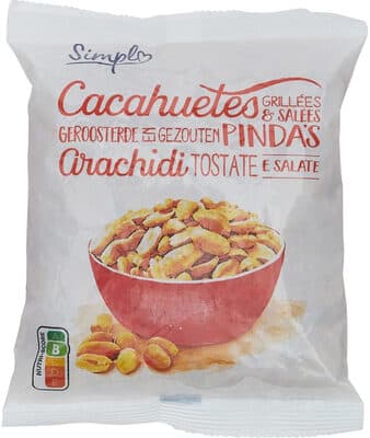 Cacahuètes GRILLÉES ET SALÉES