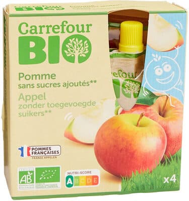 Pomme sans sucre ajoutés