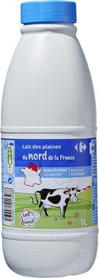 Lait des campagnes demi-écrémé
